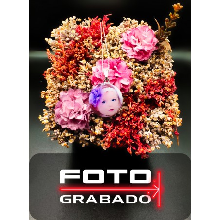 FotoGrabado Plata COLOR - Disco 2.8 cm