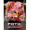 FotoGrabado Plata COLOR - Placa 3x3.5 cm