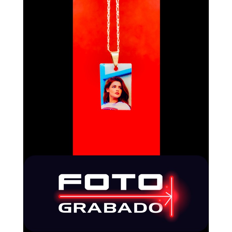 FotoGrabado COLOR - Placa 3 x 2 cm
