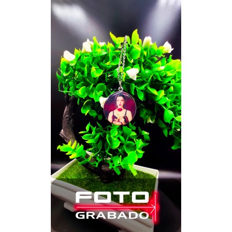 FotoGrabado Plata COLOR - Disco 3 cm