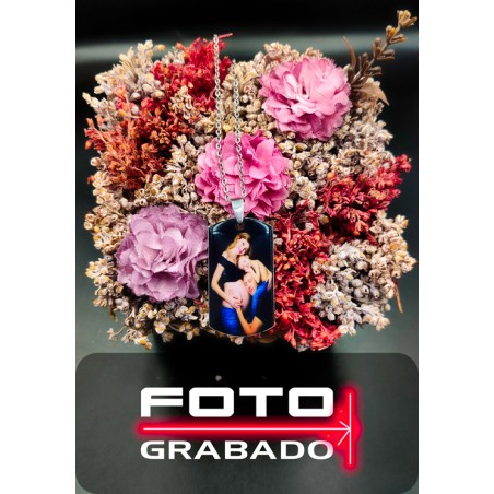 FotoGrabado COLOR - Placa 4.2 x 2.4 cm
